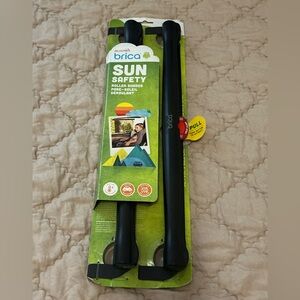 Brica Sun Safety Roller Shades - Black